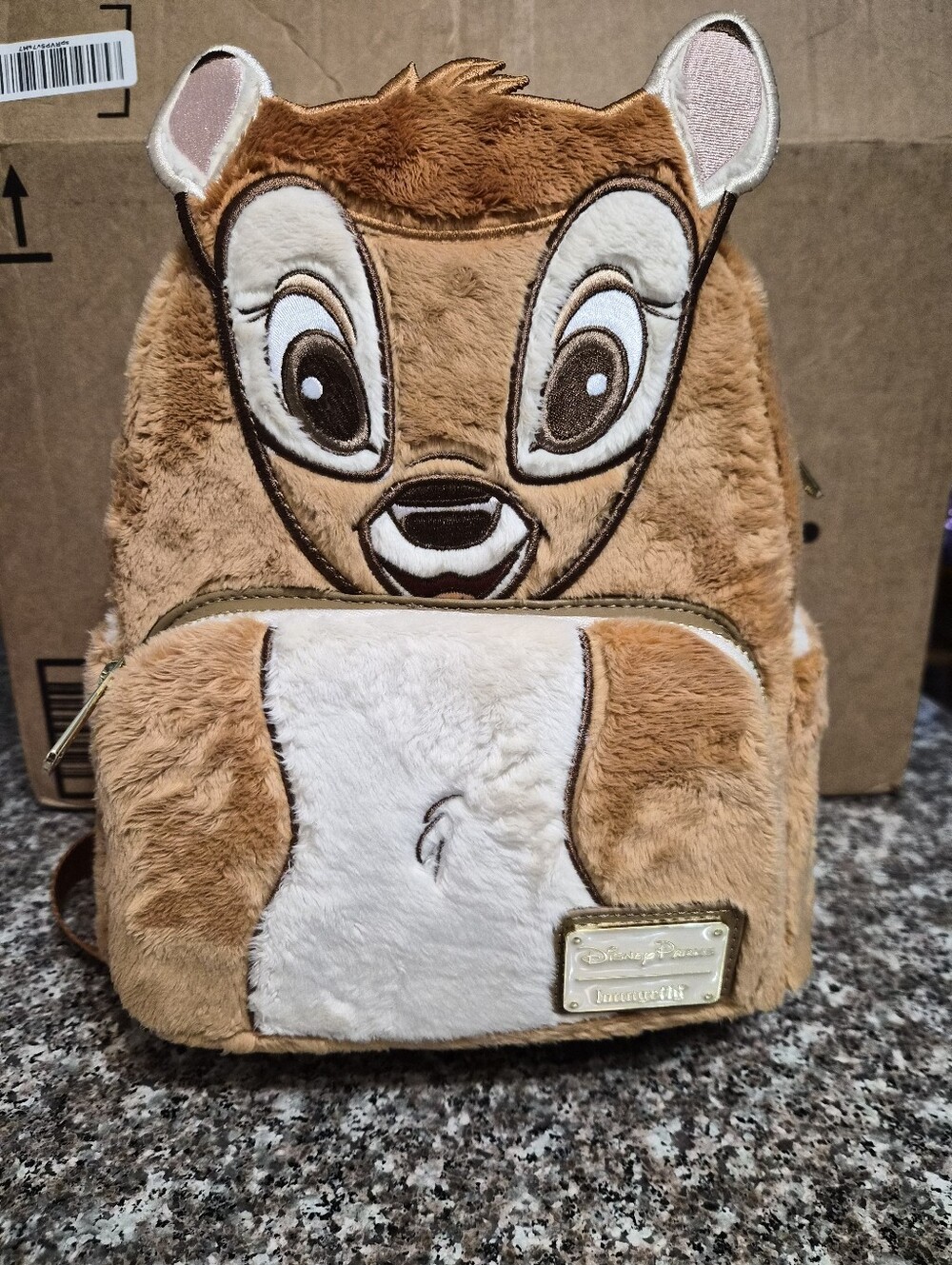 Disney Bambi Mini Backpack - Brown & Cream